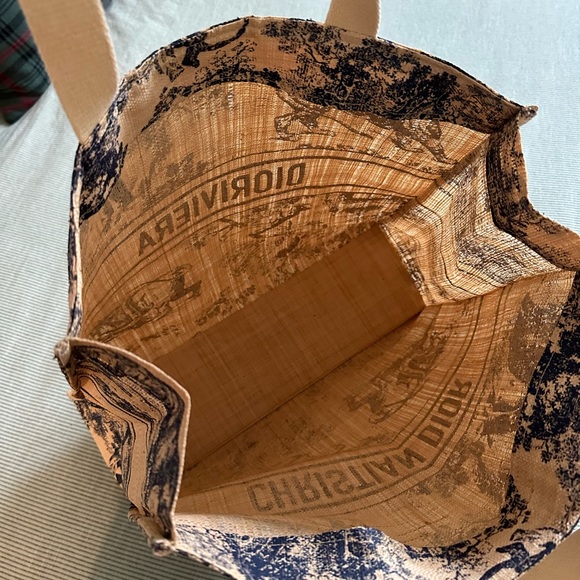 Christian Dior Riveria canvas tote bag - Picture 4 of 4